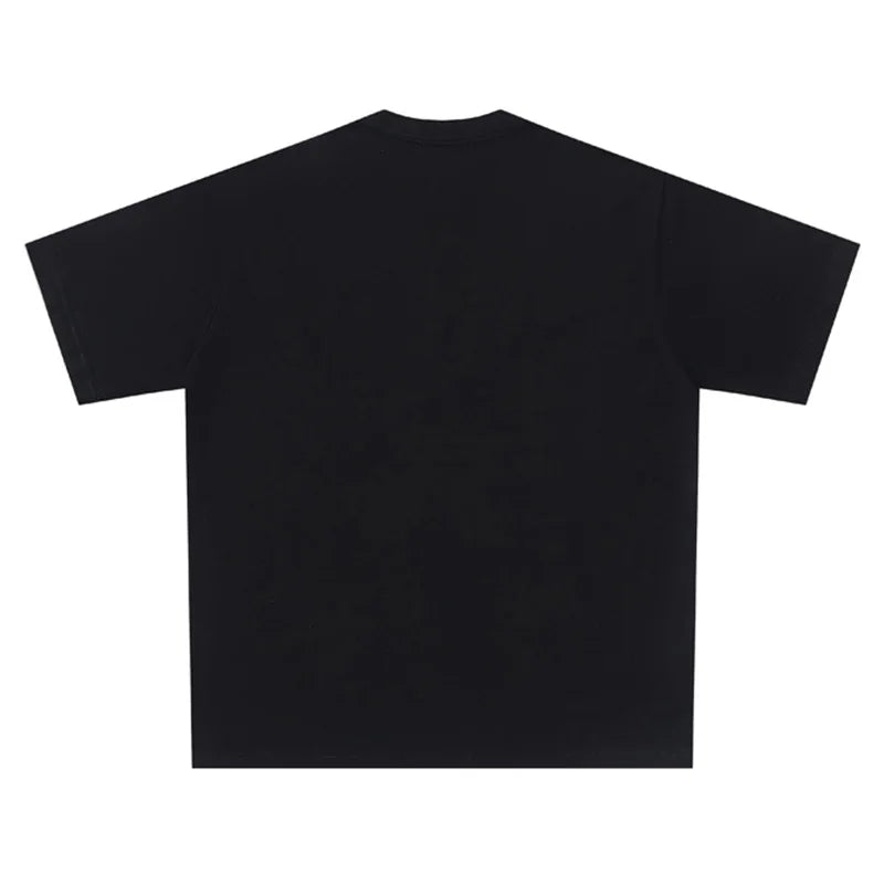 Oversized T Shirt Men Quick Drying Hip Hop T-Shirt Vintage 90s Streetwear Anime Harajuku Fashion Short Sleeve Top Gothic Clothes